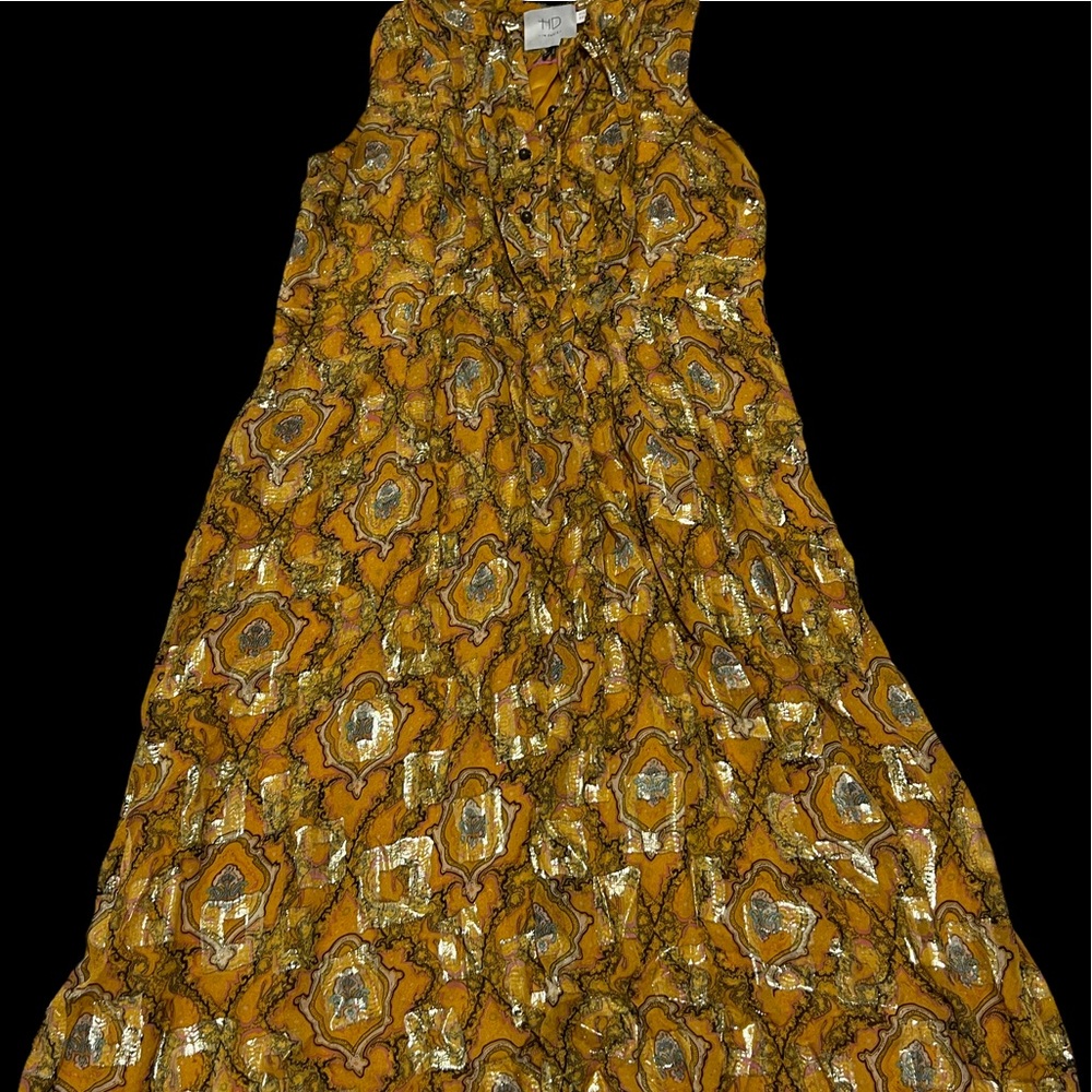 Anthropologie (HD Paris) goldspun dress